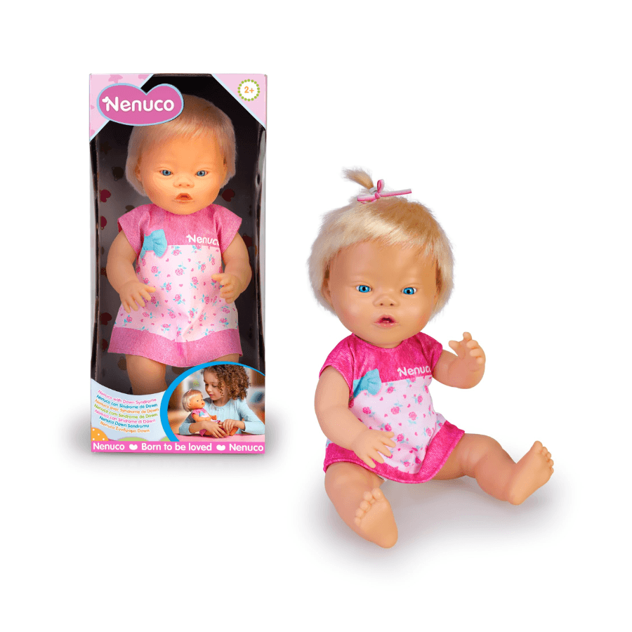 Papusa Nenuco cu Sindromul Down, 35cm