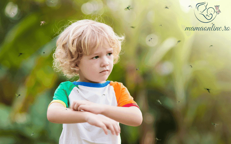 Bebelusii si intepaturile de tantar