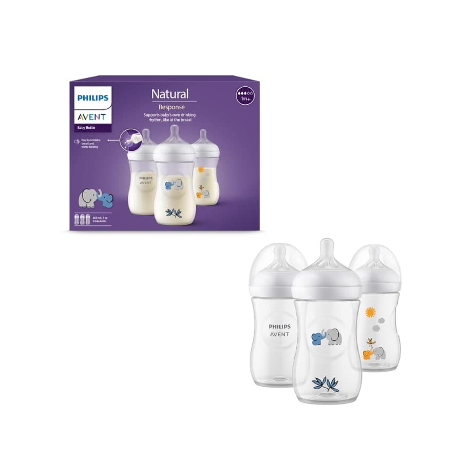 Set 3 biberoane Philips Avent SCY903/63 1 luna+